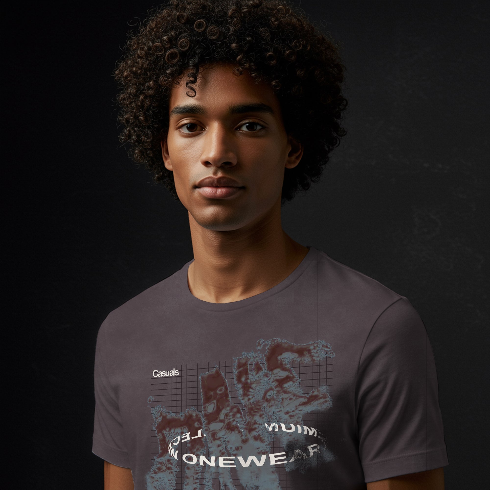 Graphite Blur Graphic Tee