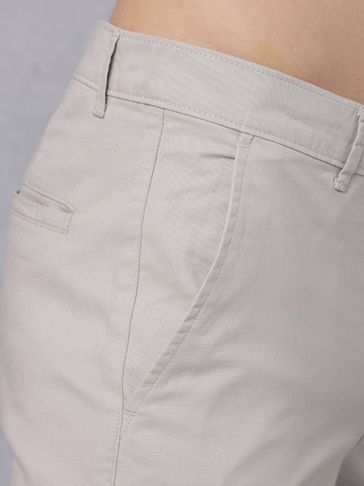 Solid Trouser with 3 Pockets
