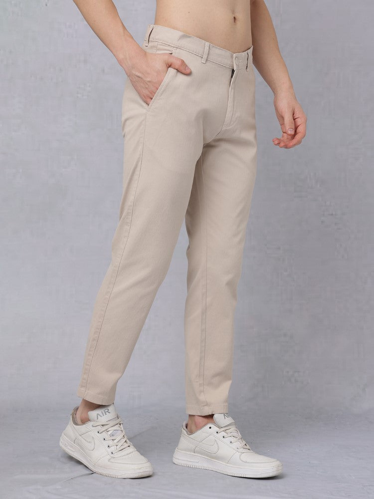 Solid Trouser with 3 Pockets