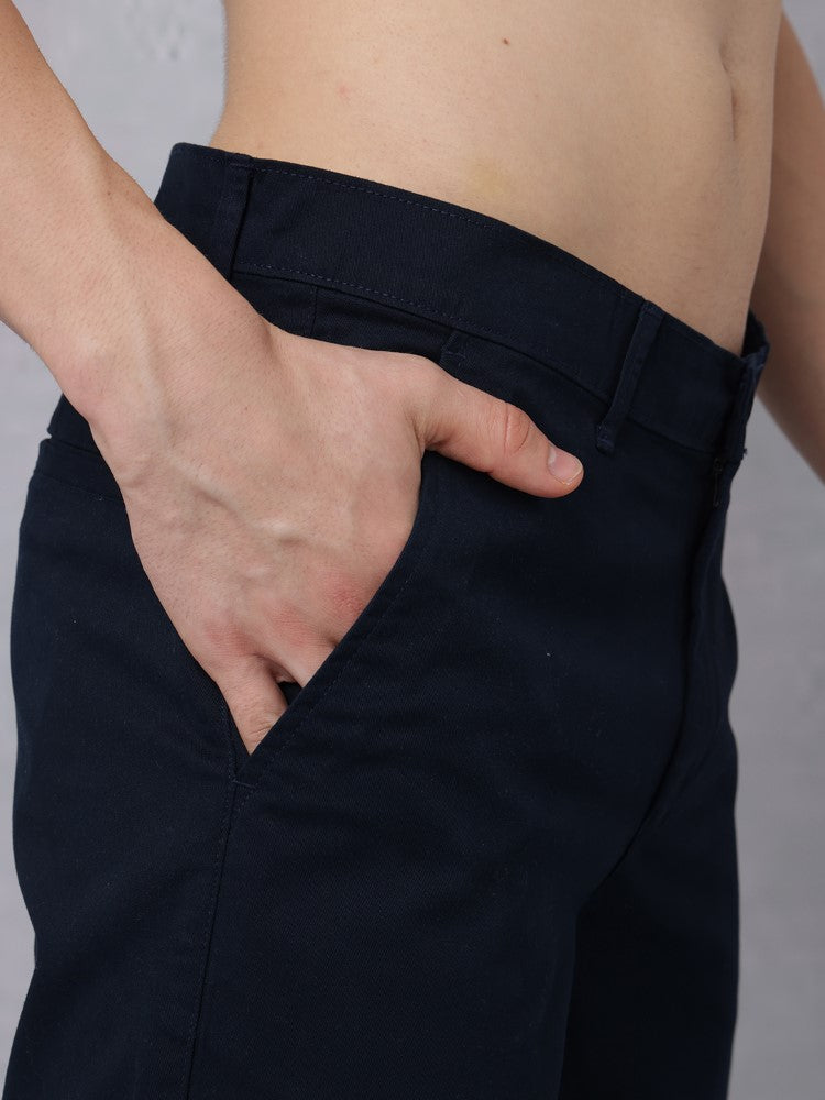 Solid Trouser with 3 Pockets