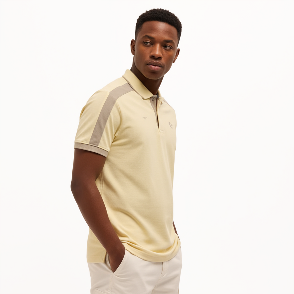 Citrus Stripe Polo
