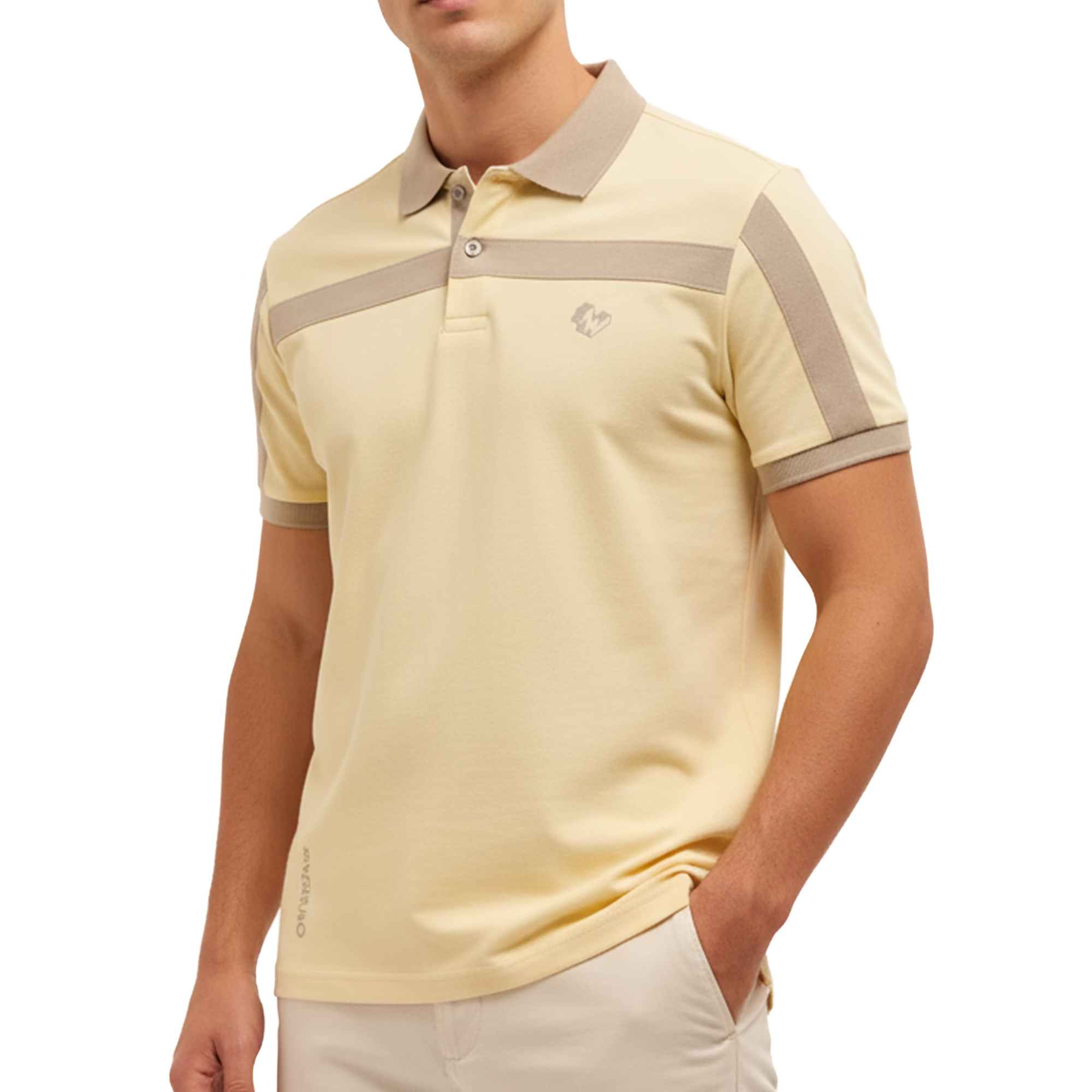 Citrus Stripe Polo