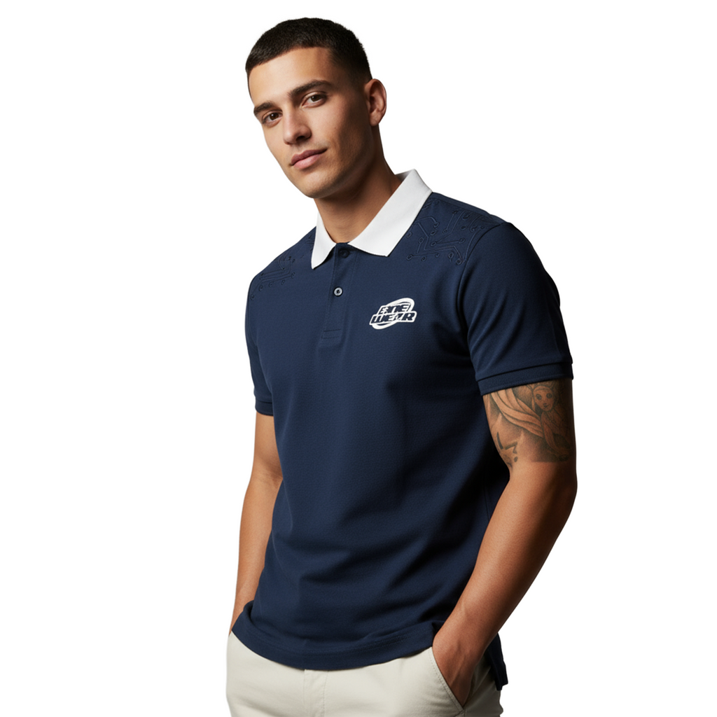 Navy Core Polo