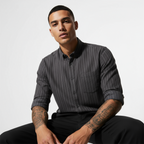 Charcoal Stripe Shirt