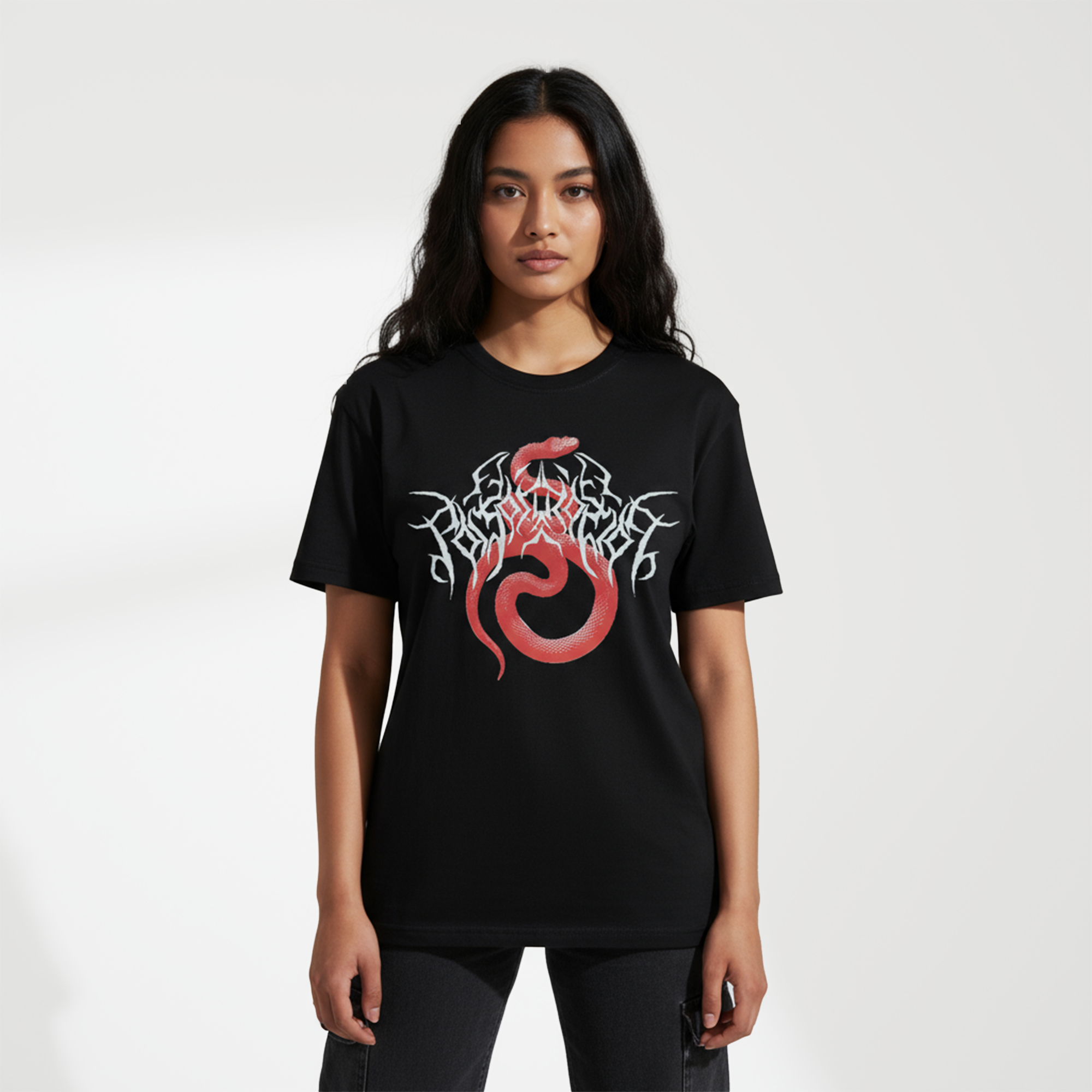 Crimson Coil Tee