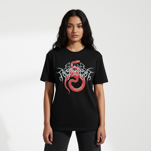 Crimson Coil Tee
